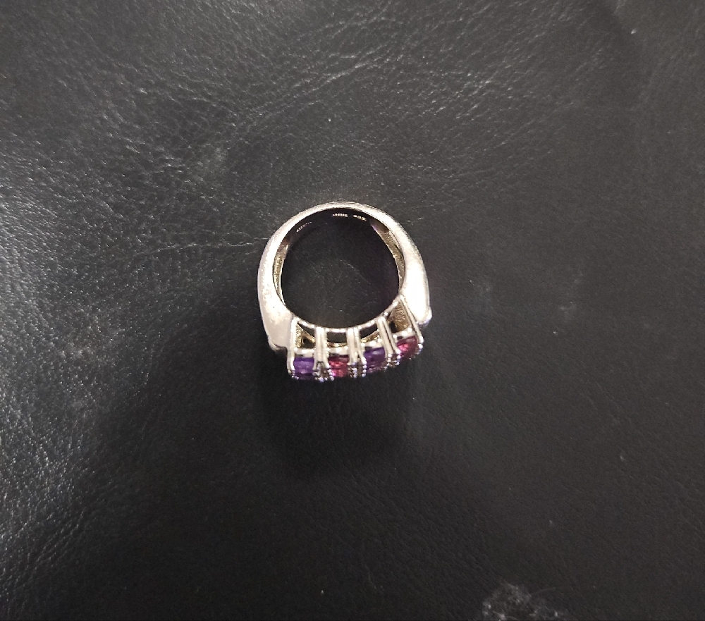 Solid 925 And Spinel Stone Ring - image 7